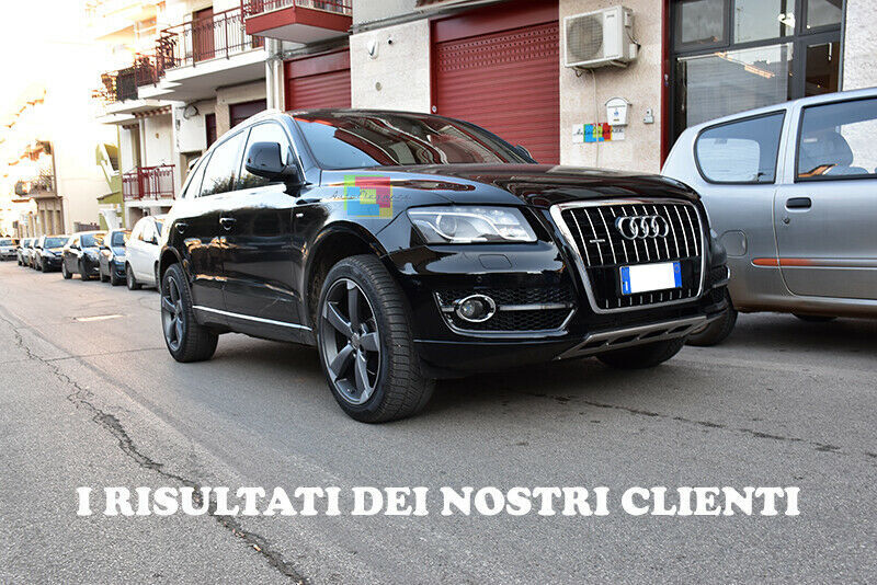 RSQ5 HONEYCOMB FOG LIGHT GRILLS FOR AUDI Q5 8R 08-12