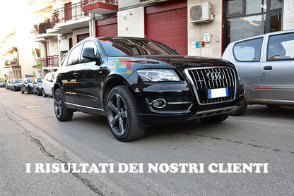 RSQ5 HONEYCOMB FOG LIGHT GRILLS FOR AUDI Q5 8R 08-12