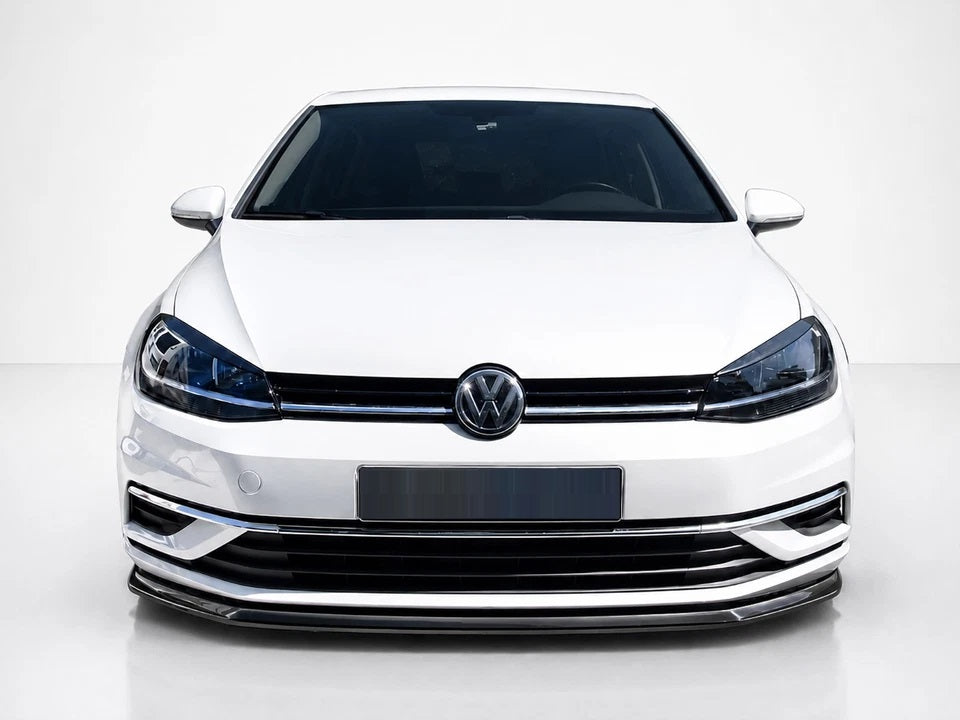 👉Splitter Anteriore ABS Nero Lucido per Volkswagen Golf Mk7 Facelift 16-19👈