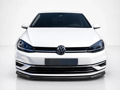 👉Splitter Anteriore ABS Nero Lucido per Volkswagen Golf Mk7 Facelift 16-19👈