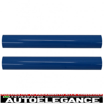 set ornaments v-brace grill strips inserts trim suitable for bmw 1 2 3 4 5 6 7 series blue 