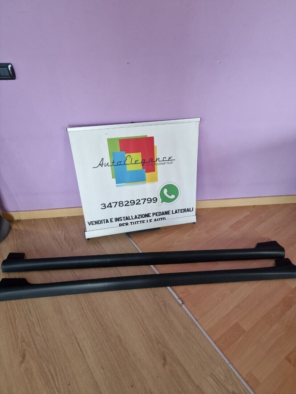 COPPIA MINIGONNE SOLO PER AUDI A3 8P 2004-2012 5 PORTE SPORTBACK LOOK RS3 0603 AUTOELEGANCERICAMBI