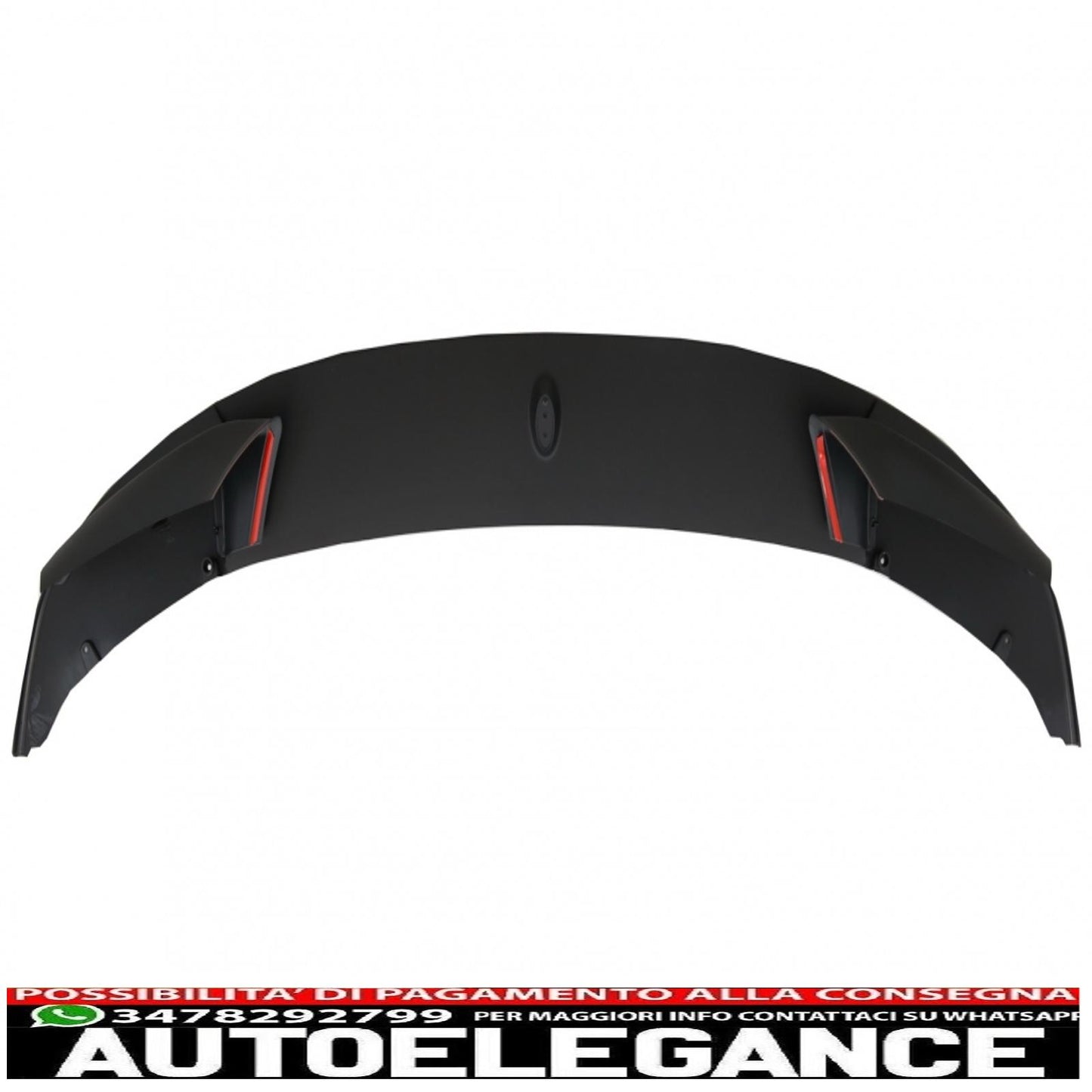 Front bumper spoiler lip suitable for bmw 5 series f10 f11 sedan touring (2011-2017) m-performance design matt black