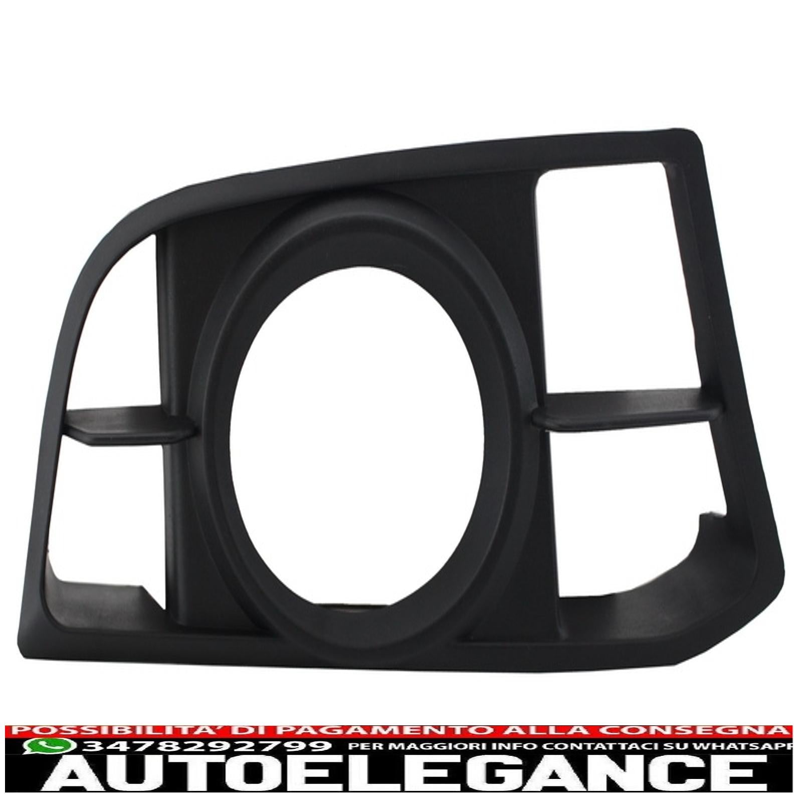 coperture fendinebbia adatte per bmw serie 5 f10 f11 non-lci lci (2010-2017) paraurti m-technik lci design AUTOELEGANCERICAMBI