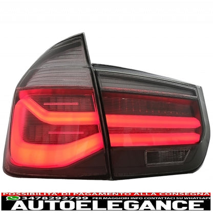 Lightning conversion kit for LED rear lights and LED turn signals LCI design suitable for BMW 3 Series F30 (2011-2019) with dynamic sequential cornering lights