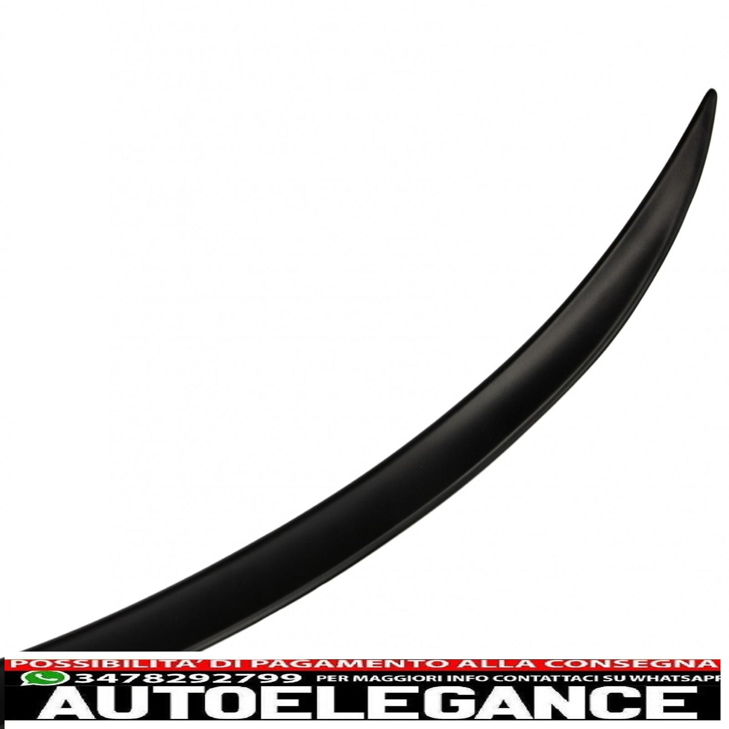 trunk spoiler suitable for bmw 3 series e90 (2005-2010) m3 design matt black