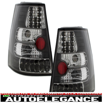 led rear lights suitable for vw bora variant + golf iv variant _ black