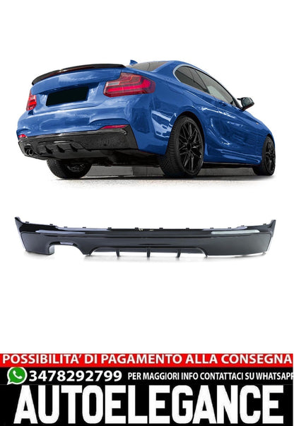 Performance rear diffuser suitable for BMW 2 Series F22 F23 220