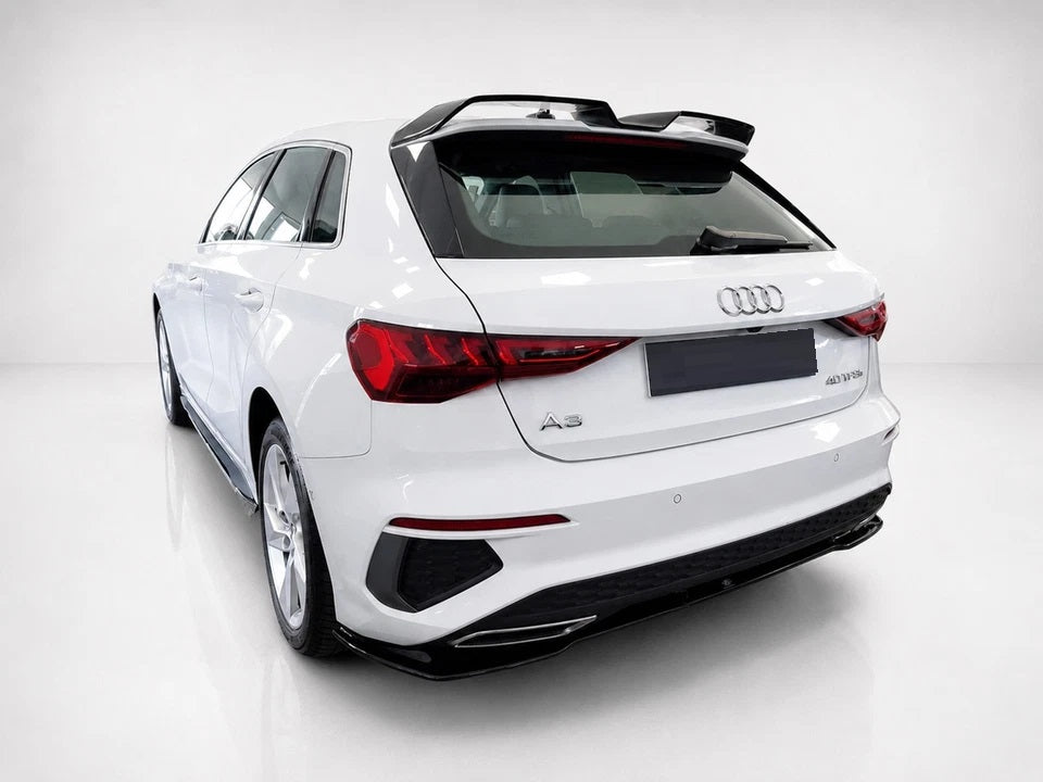 👉Spoiler posteriore per tetto Audi A3 8Y S-Line/S3/RS3 Sportback 20 PU grezzo👈
