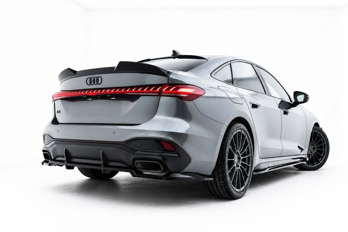 👉Splitter posteriore con barre verticali per Audi A5 S-Line Sedan/Avant (B10)👈