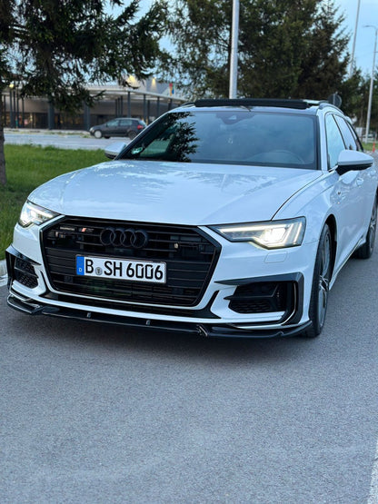 SPLITTER ANTERIORE COMPATIBILE PER AUDI RS6 C8 2019+