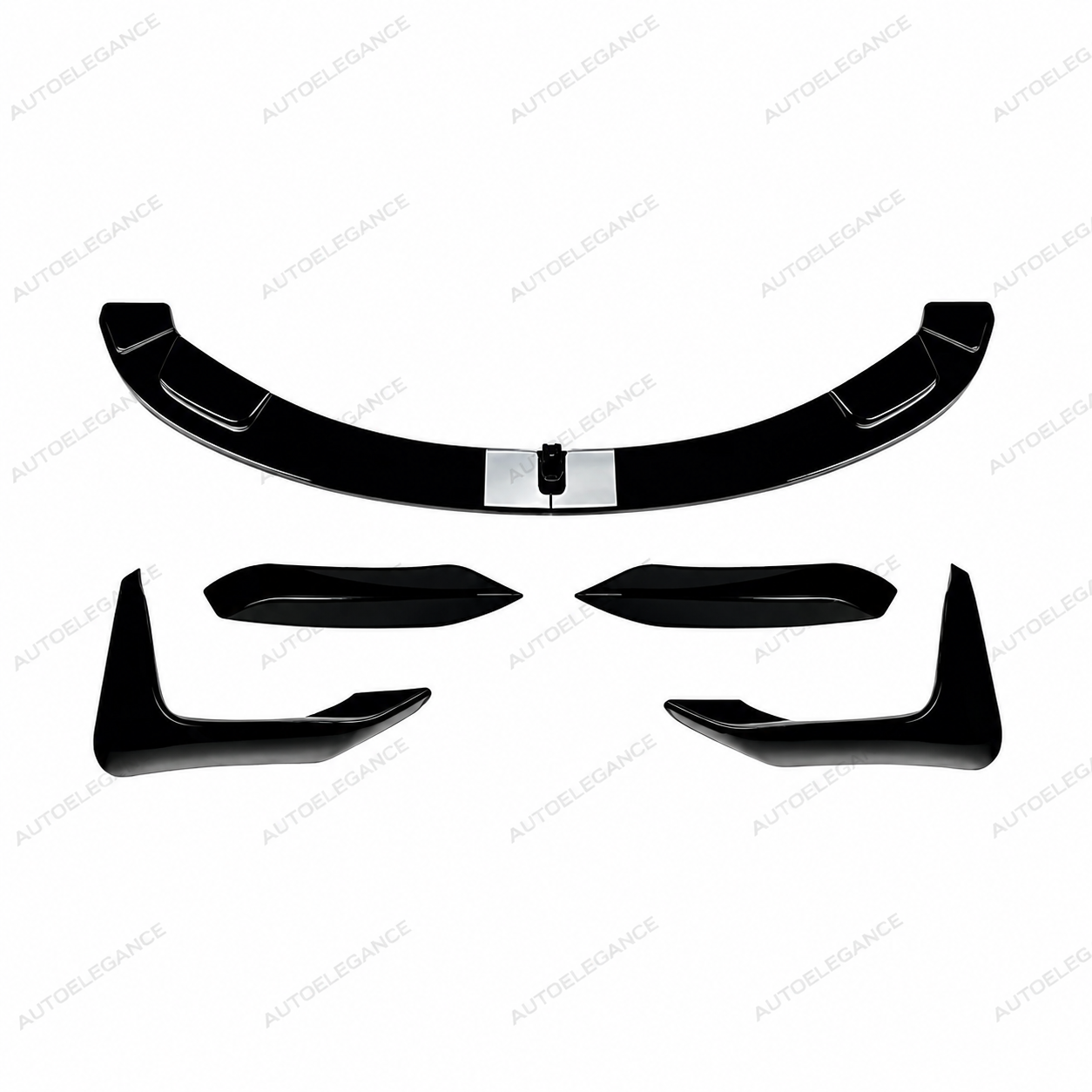 💫Splitter Anteriore Nero Lucido per BMW Serie 3 Serie 4 F80 F81 F82 F83 2015-2020💫