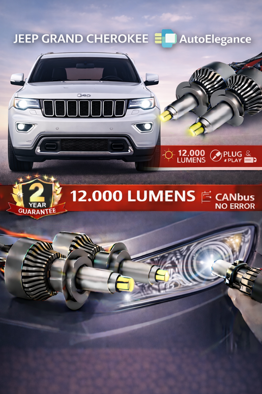 KIT LED per JEEP GRAND CHEROKEE ANABAGLIANTI H7 CANBUS Bianco 6500K 360 gradi