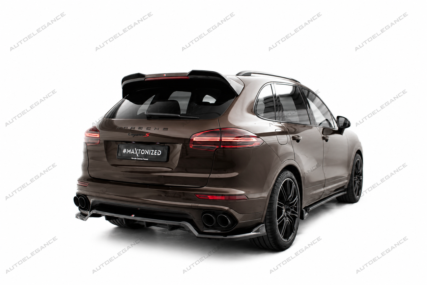 🔥ART.9861 SPLITTER POSTERIORE PER PORSCHE CAYENNE Mk2 FACELIFT🔥