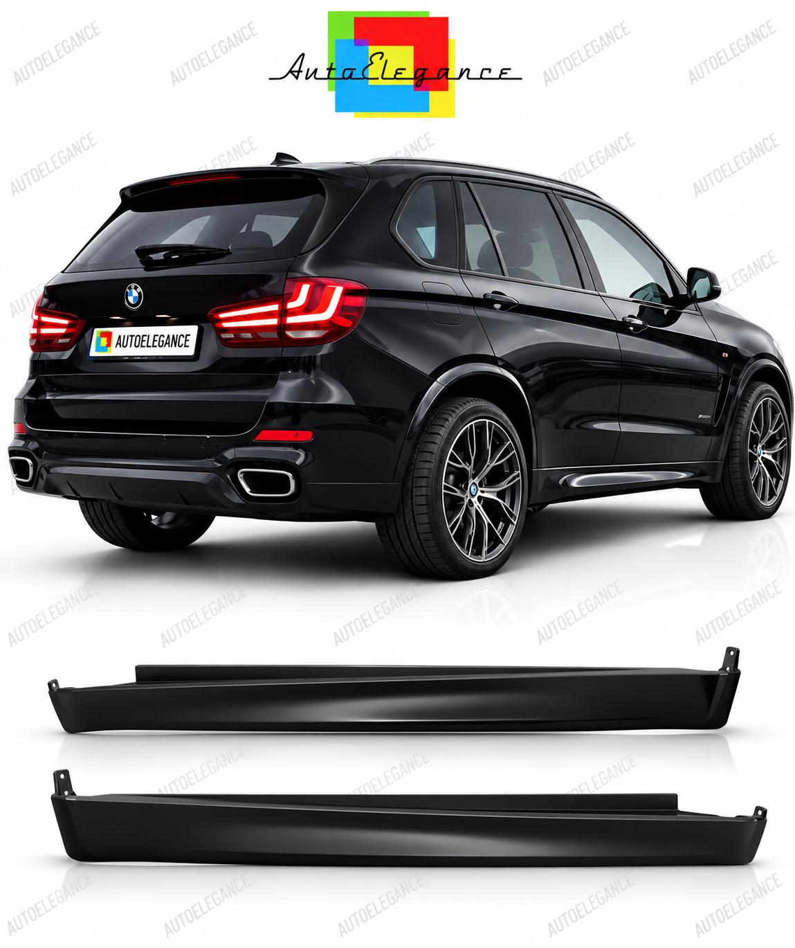 💕MINIGONNE LATERALI BMW X5 F15 LOOK X5M💕