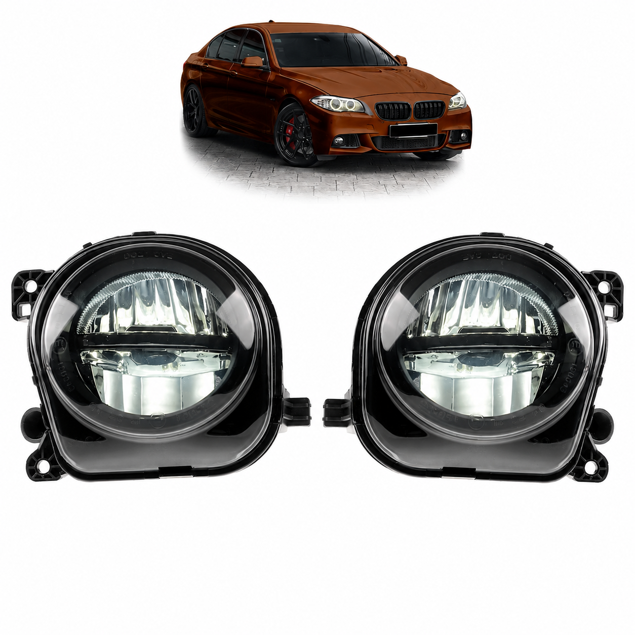 SPLITTER SUITABLE FOR VW GOLF 8 GTI GTD RLINE LOOK GLOSSY BLACK SPORTY DESIGN 