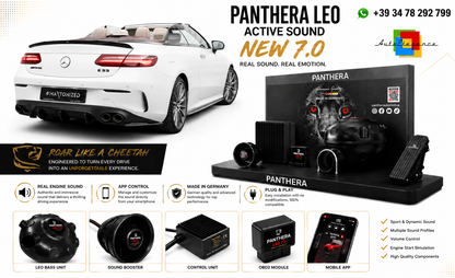 💕ART.2672 PANTHERA Soundsystem Booster 7.0-Mercedes-Benz E AMG-Line A238💕