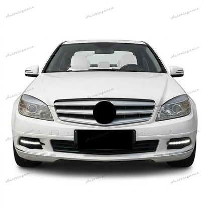 🔥ART.2200 GRIGLIE FENDINEBBIA ADATTO PER MERCEDES W204 2007-2011 LED DIURNE🔥
