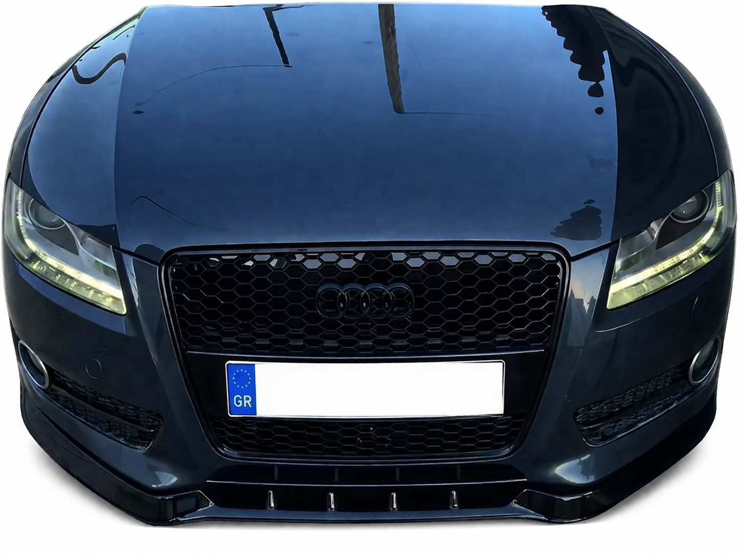 💫ART.9422 Splitter Anteriore per Audi A5 8T 2007-2011 Nero Lucido💫