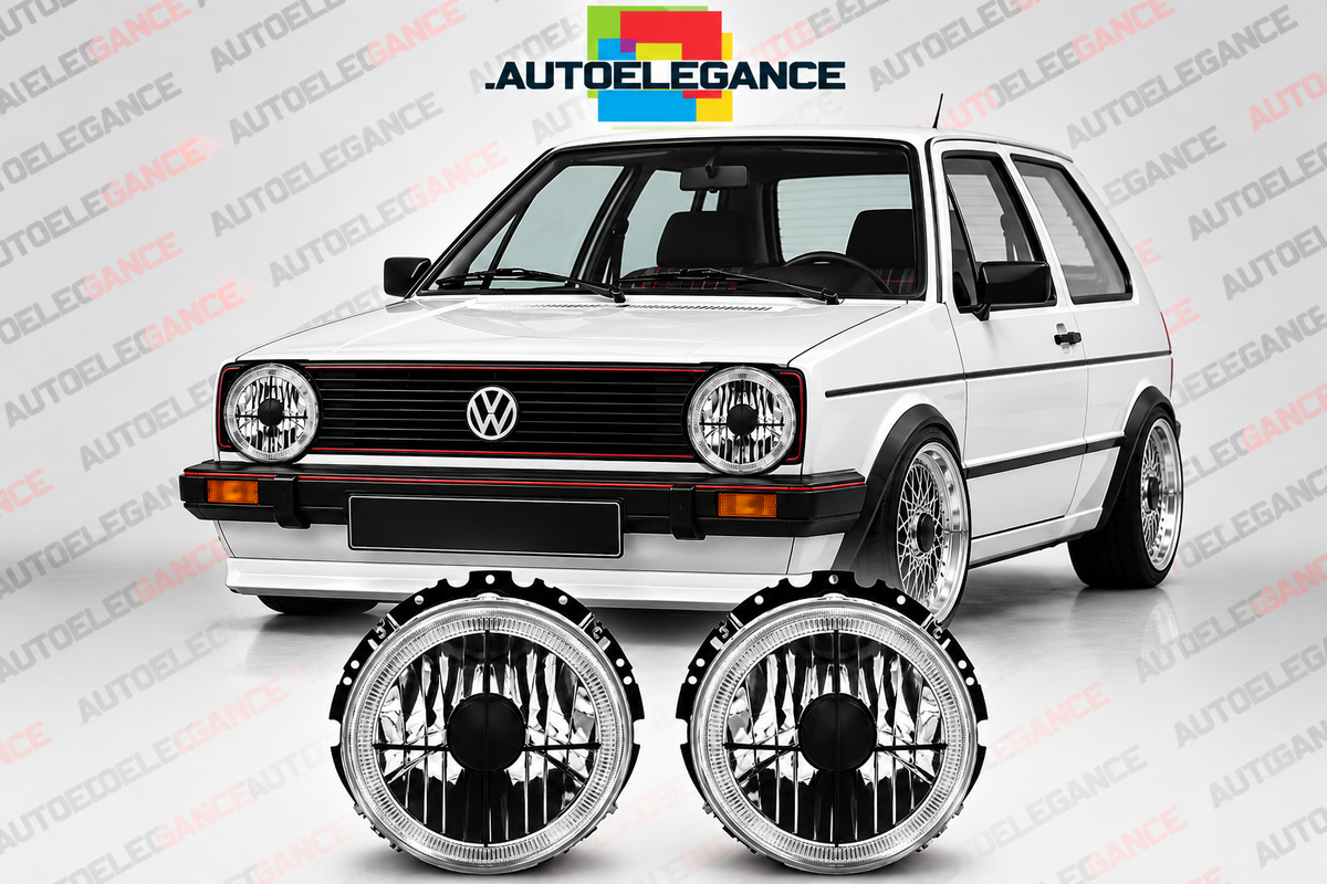 ART.10927 FARI ANTERIORI ADATTO PER VW GOLF 1 05.74-07.83