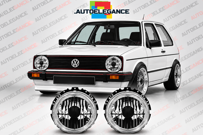 ART.10927 FARI ANTERIORI ADATTO PER VW GOLF 1 05.74-07.83