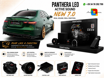 💕ART.2672 PANTHERA Soundsystem Booster 7.0-Mercedes-AMG E63 W213 Facelift💕