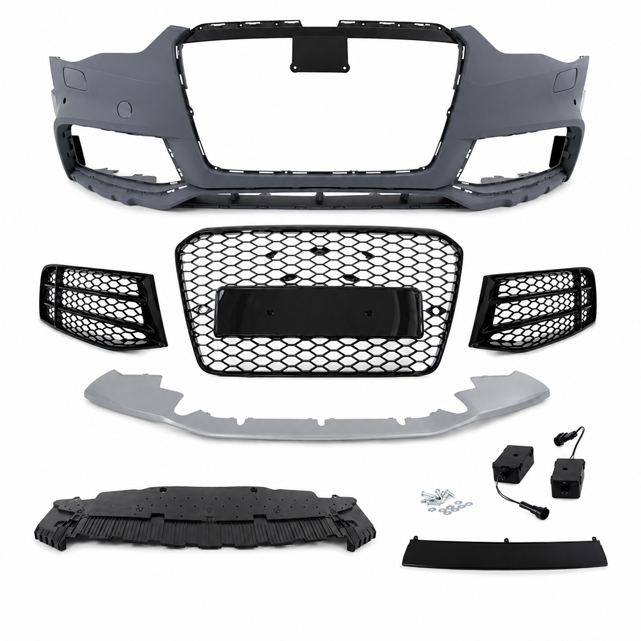 💕PARAURTI ANTERIORE AUDI A5 8T 12-16 LOOK RS5 PDC💕