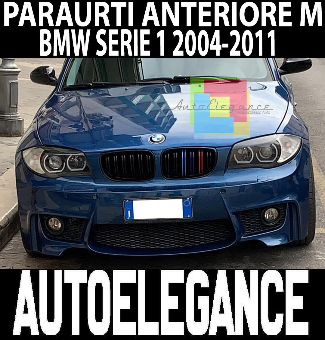 ⭐Paraurti anteriore adatto per BMW Serie 1 E81 E82 E87 E88 (2004-2011) 1M Desig⭐