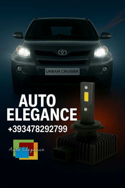 💕COPPIA LAMPADE D1S LED DA XENON A LED PER TOYOTA URBAN CRUISER💕