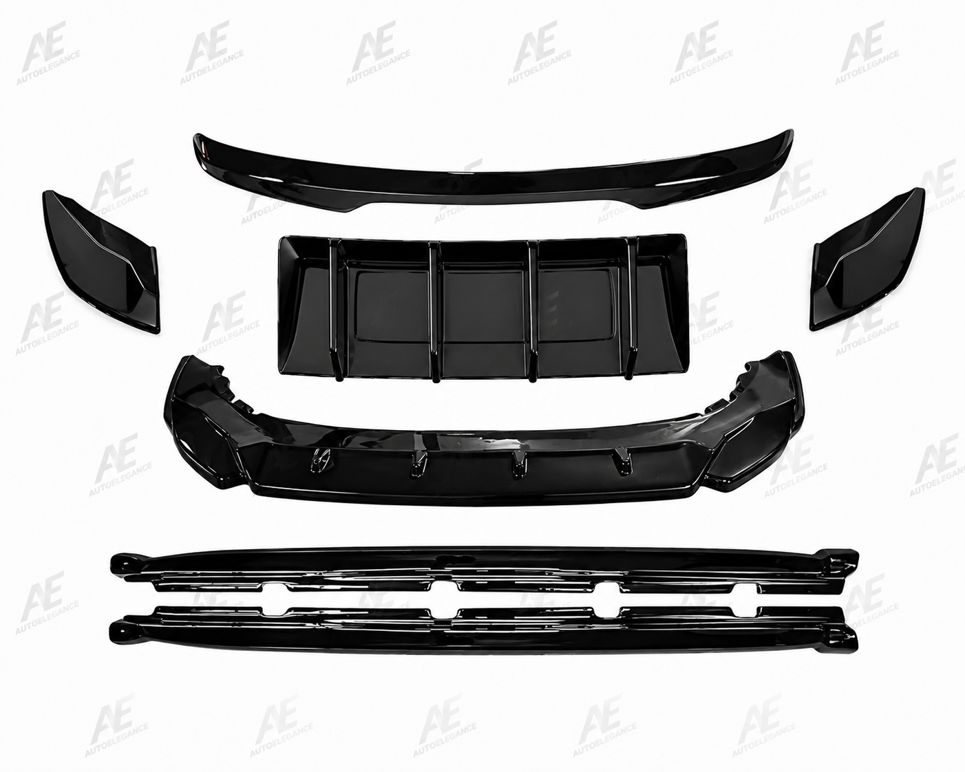 💕BODYKIT  CUPRA ATECA MK1 NERO LUCIDO 2018+💕