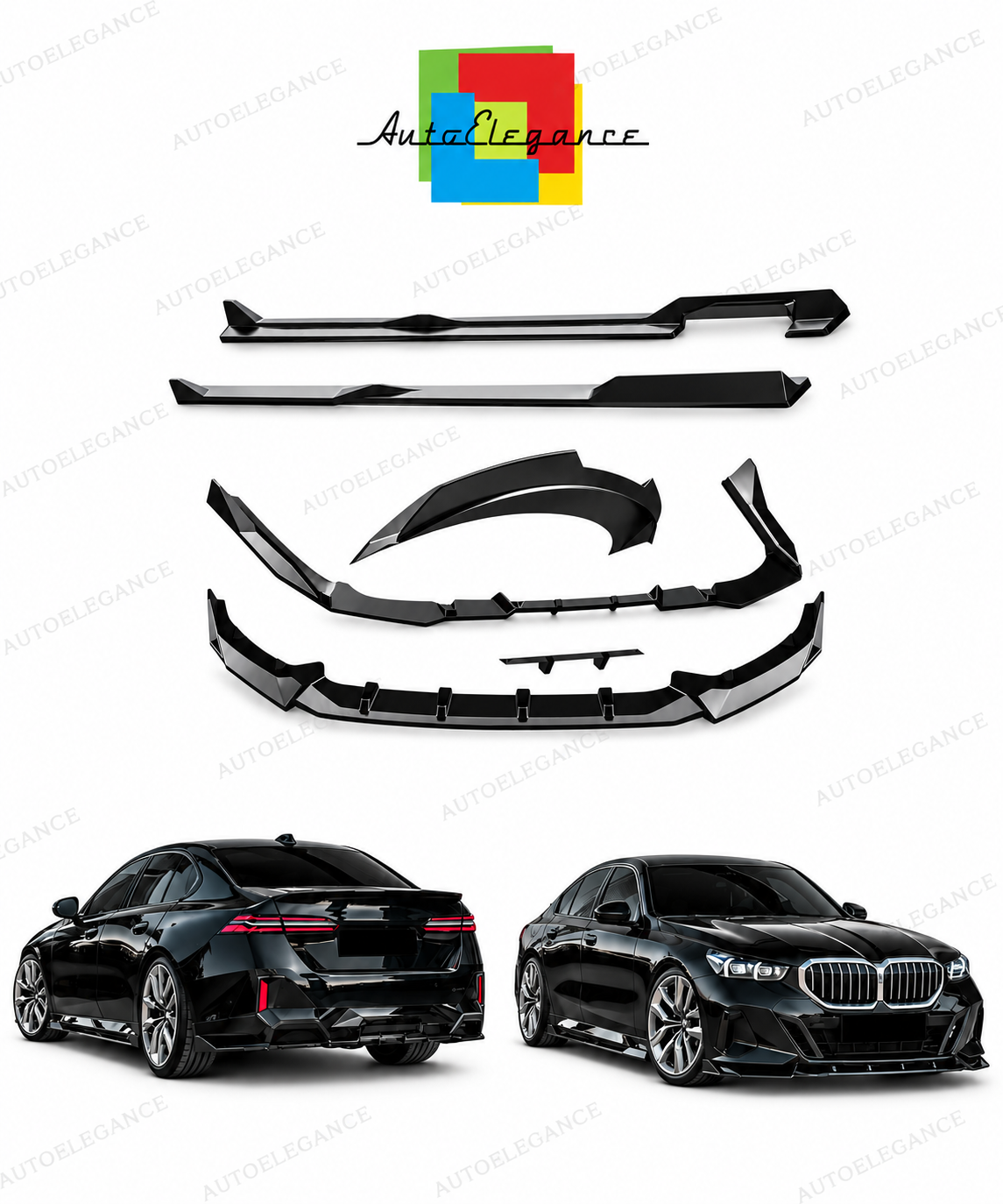 👉Bodykit per BMW Serie 5 / i5 G60 Berlina M-Pack 2023+👈