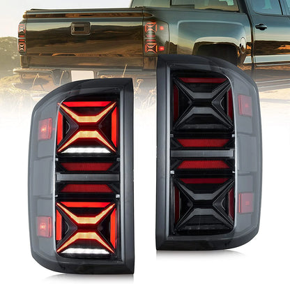 Luci posteriori per Chevy Silverado 1500 2014-2018 2500HD/ 3500HD 2015-2018 GMC Sierra 3500HD Dually modelli 2015-2019 Pickup Truck