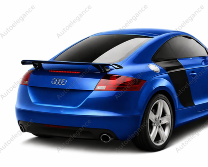 🔥SPOILER POSTERIORE PER BAGAGLIAIO NERO LUCIDO PER AUDI TT MK2 2008 -2018🔥