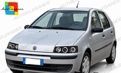 ART.11146 FARI ANTERIORI ADATTO PER FIAT PUNTO II 99-03 NERO