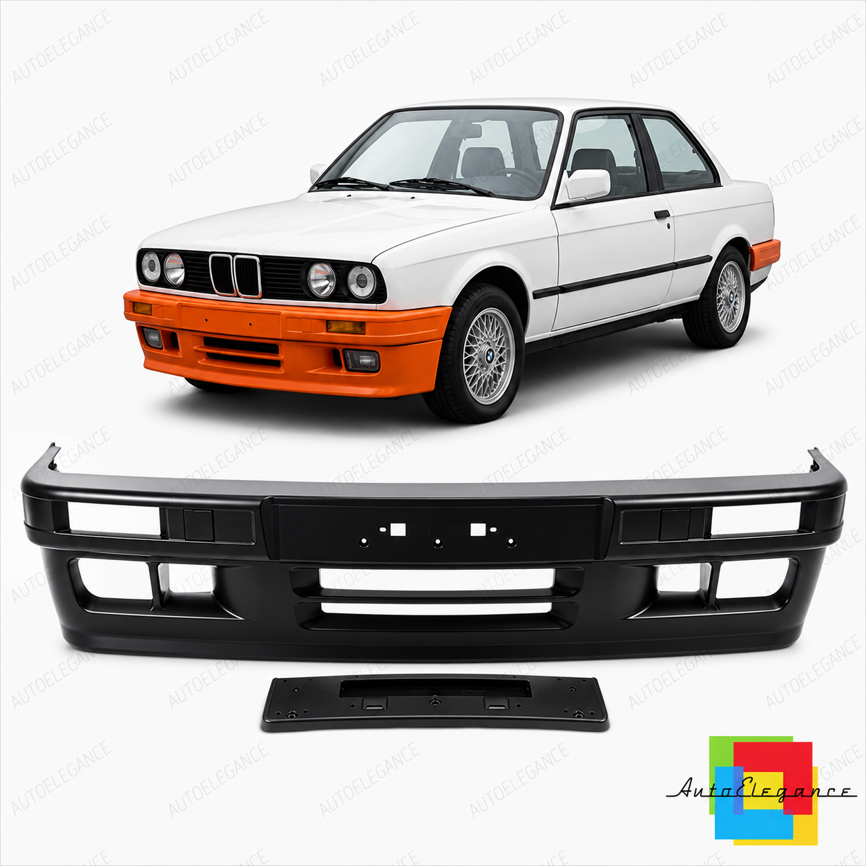 👉Paraurti anteriore M-Tech adatto per BMW Serie 3 E30 1988-1991👈