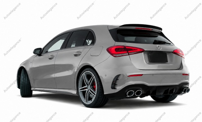🔥ART.9929 SPOILER POSTERIORE STILE AMG MERCEDES A A35 A45 W177 NERO LUCIDO🔥
