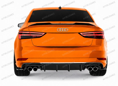 💫ART.2323  SPOILER  AUDI A3 8V FACELIFT SEDAN 2016-2020💫