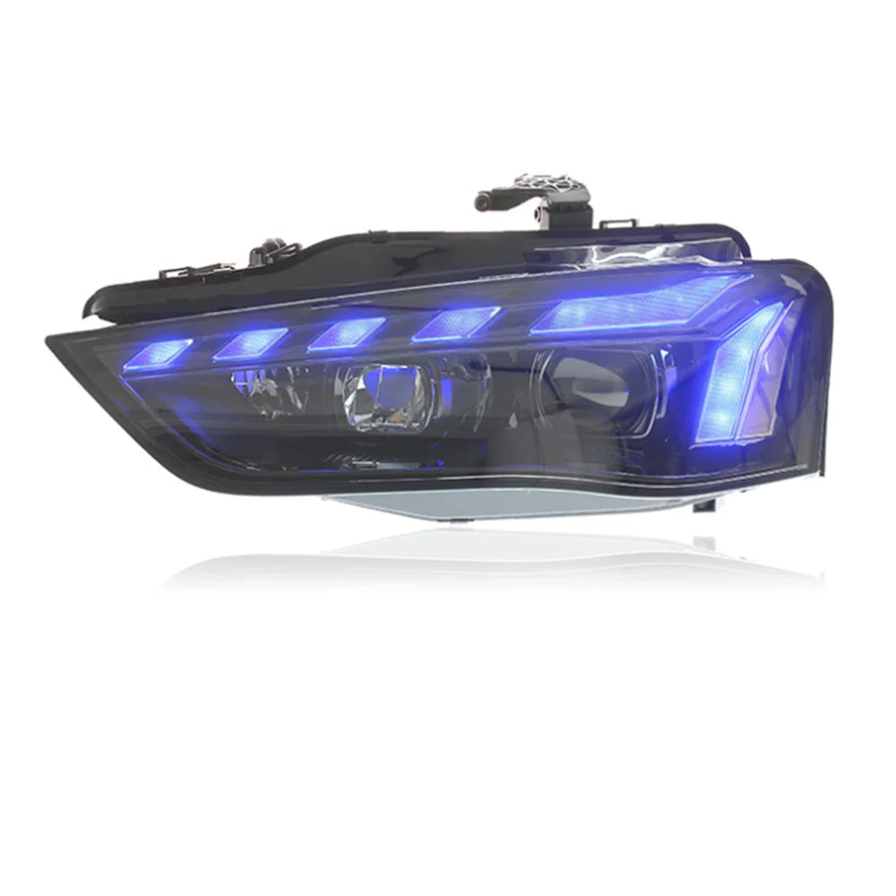 ⭐ COPPIA FARI FULL LED ADATTO PER A4 b8 restyling 12-16 H7⭐