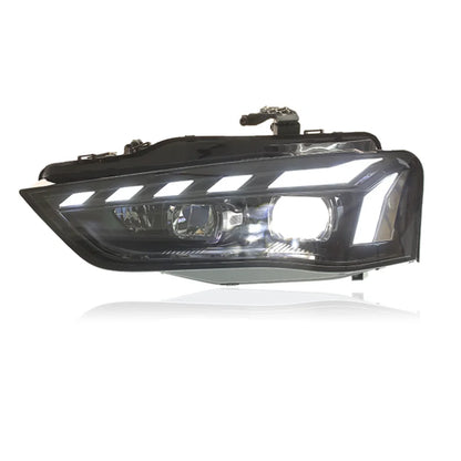 ⭐ COPPIA FARI FULL LED ADATTO PER A4 b8 restyling 12-16 H7⭐