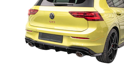 DIFFUSORE POSTERIORE ADATTO PER VOLKSWAGEN GOLF 8 GTI CLUBSPORT