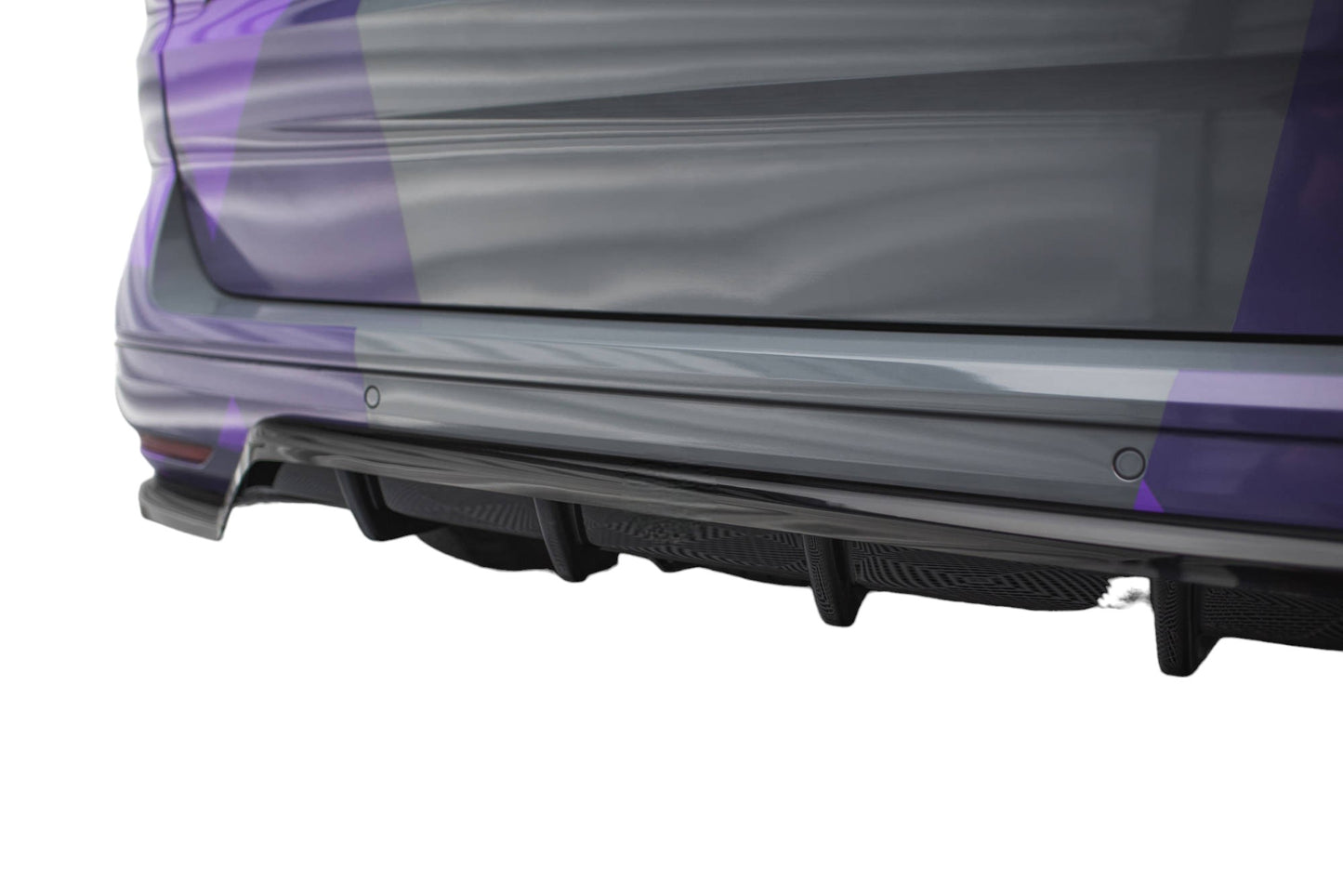 REAR CENTRAL SPLITTER (WITH VERTICAL BARS) VOLKSWAGEN MULTIVAN T7 