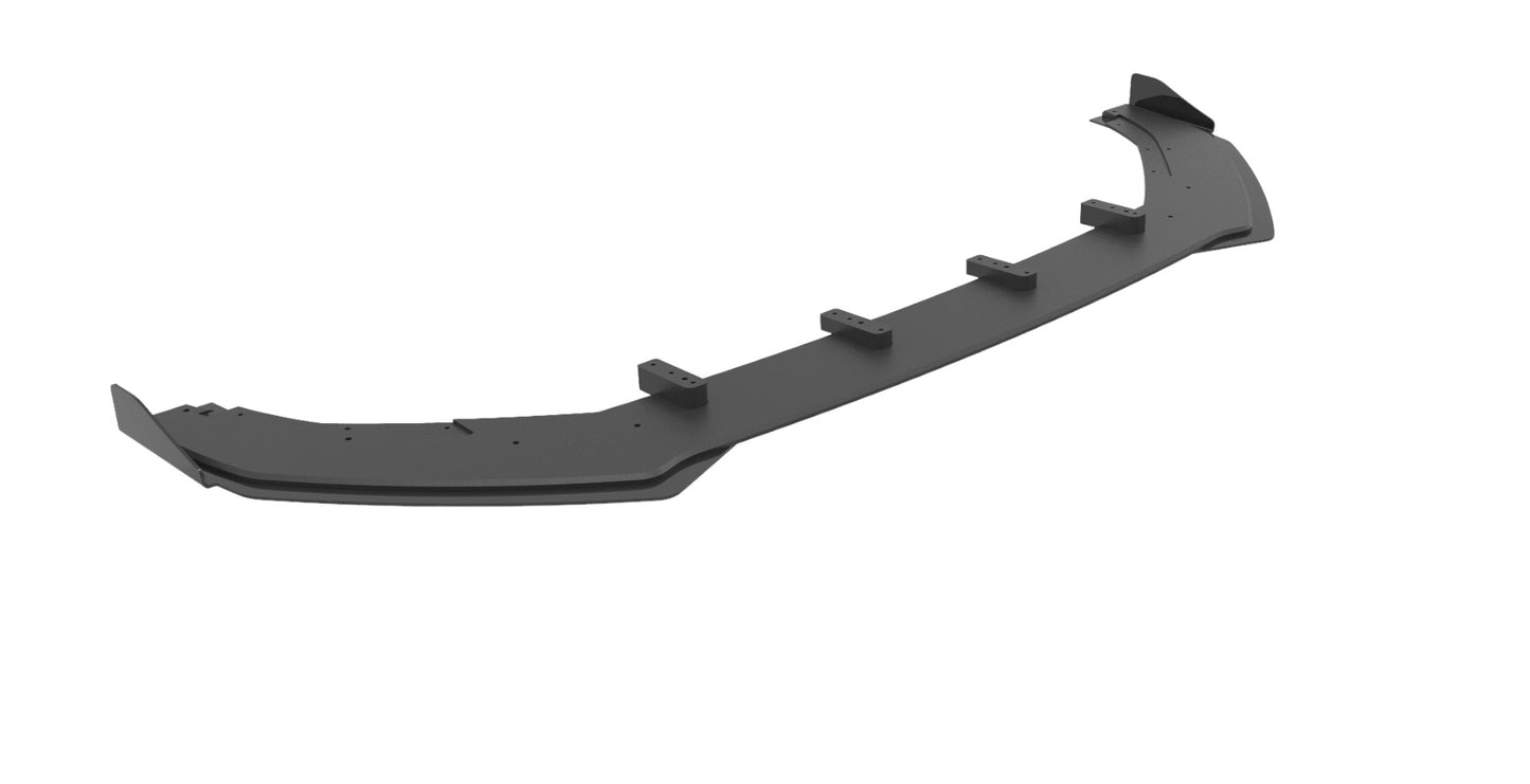 STREET PRO V.1 FRONT SPLITTER + VOLKSWAGEN GOLF R MK7 FLAPS 