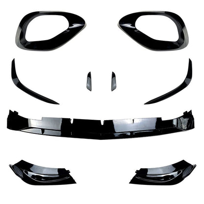 6412⭐Spoiler anteriore adatto per W206 S206 Classe C AMG Line⭐