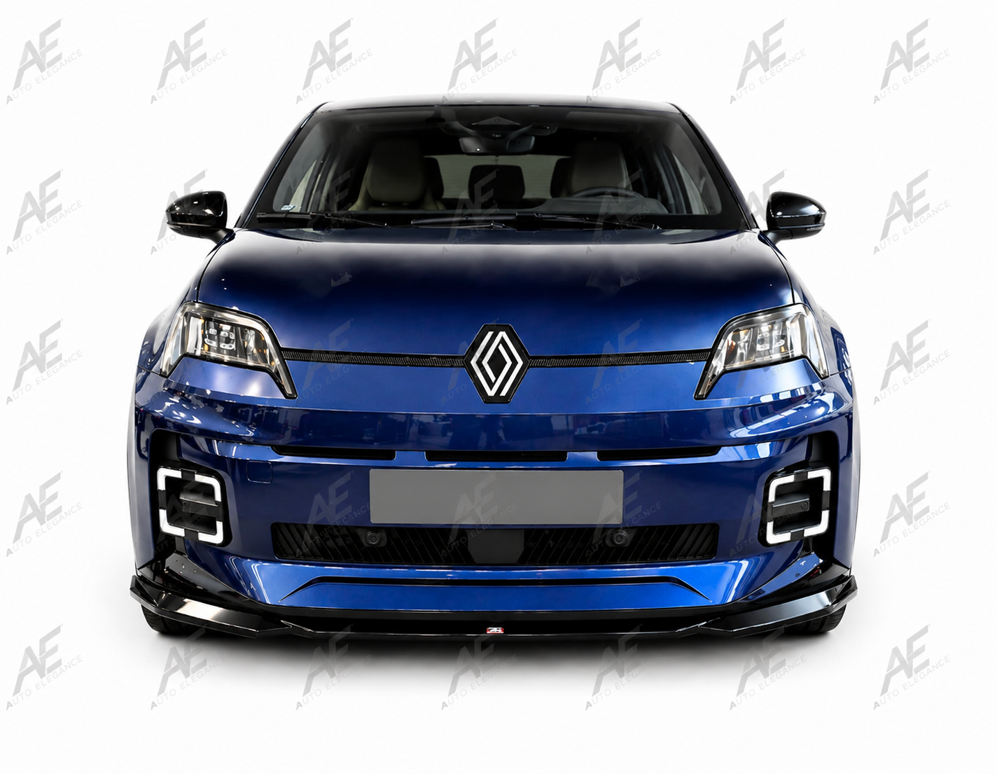 💕ART.9527  Splitter  Renault 5 E-Tech Nero  lucido💕