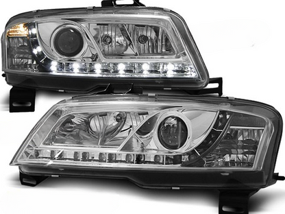 ART.6329  FARI  ANTERIORI FIAT STILO 3D 10.01-08 CHROME