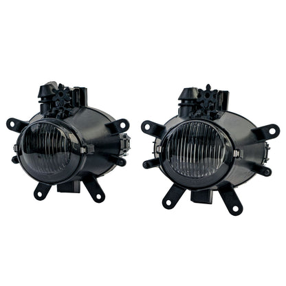 💫ART.7950 Set fari Antinebbia in vetro trasparente nero fumé – per BMW E46💫