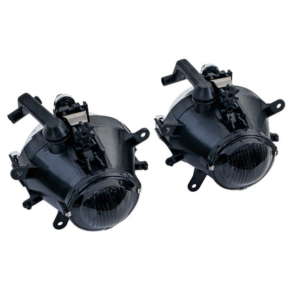 💫ART.7950 Set fari Antinebbia in vetro trasparente nero fumé – per BMW E46💫