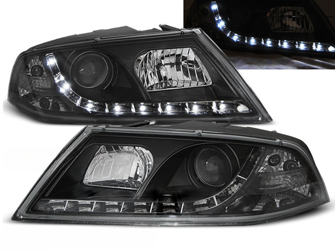 FARI ALLO XENO DAYLIGHT NERO adatti per SKODA OCTAVIA 2 03.04- 08