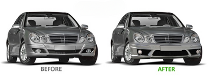 💫ART.7785 Paraurti Anteriore AMG LOOK per MERCEDES W211 2006-2009💫