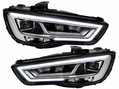ART.10666 FARI  ANTERIORI ADATTO  PER AUDI A3 8V 12-16